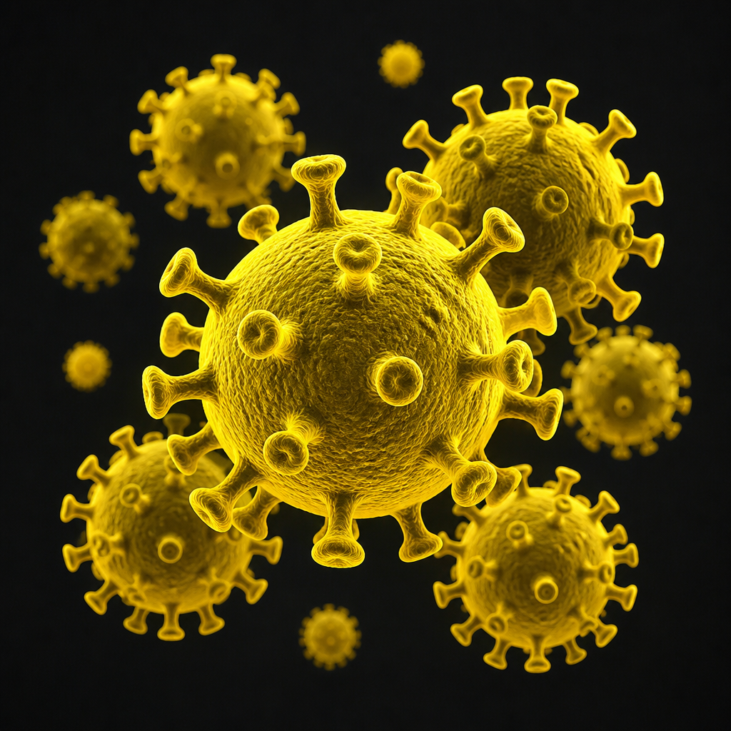 Ilustración de citomegalovirus