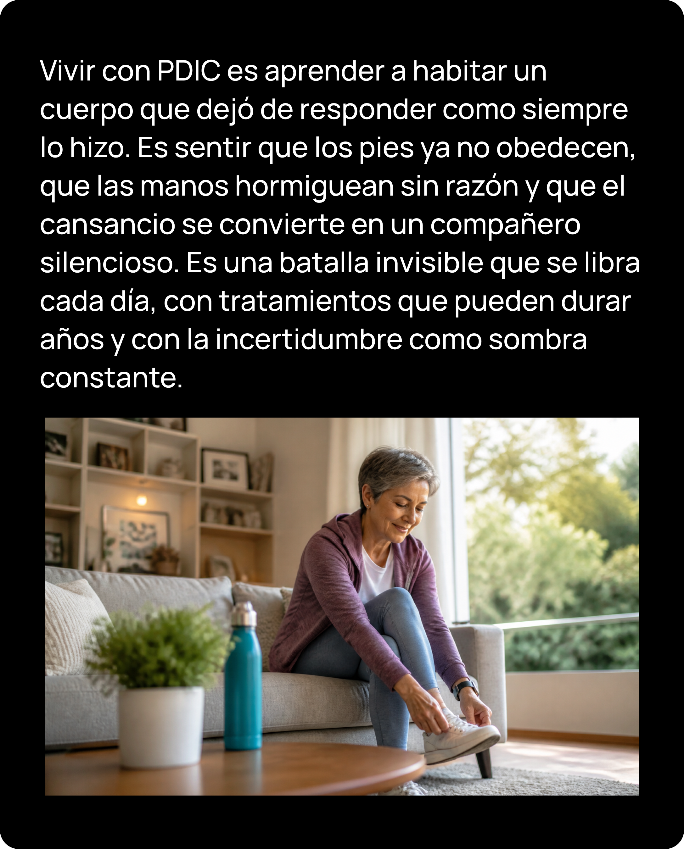 Información para vivir con PDIC